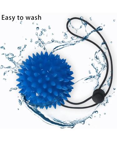 Hand Grip Strengthener - 10lb Finger Exerciser Power Training Ball in Deep Blue | Boost Grip Strength & Fitness - Buy Online on GoSupps.com