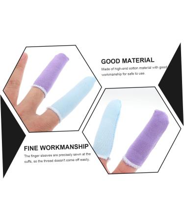 100pcs Breathable Finger Protectors - Comfortable Cotton Finger Covers for Labor & Daily Use - Buy Online on GoSupps.com
