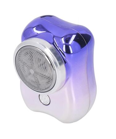Mini Electric Trimmer Low Noise Electric Beard Trimmer Lightweight Portable for Home (Gradient Purple)