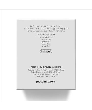 ProCombo Pr biotic & Pr biotic for Gut Health 200 Billion CFU 50 Capsules Pack of 5 - Buy Online on GoSupps.com