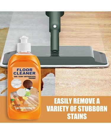 Probablei Multi-Purpose Floor Cleaner Powerful Decontamination Floor Cleaner Wood Floor Cleaner and Polish Liquid for Wood Tile Floors (3PCS) - Buy Online on GoSupps.com
