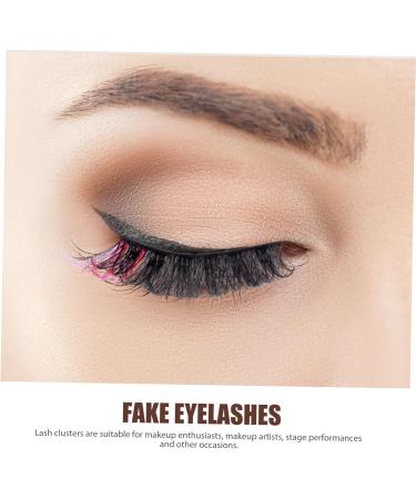 FOMIYES 14 Pairs Fake Eyelashes False Lashes Curl Lash Extensions Colored Lash Extensions Lash Extensions Clusters False Lash Extensions Fake Lashes Imitation Extend Cosplay - Buy Online on GoSupps.com