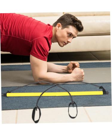 Ultimate Pilates Bar & Yoga Bands - Resistance Stretch Bands for Fitness & Flexibility | Portable Workout Straps - Buy Online on GoSupps.com