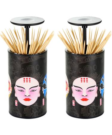 Luofeng Toothpick Holder - Creative Desktop Toothstick Rack with Lids | 7 Stylish Designs for Home Restaurant & Hotel - Buy Online on GoSupps.com