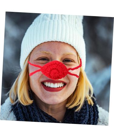 Cozy Knitted Nose Warmer | Christmas Stocking Filler & Gift for Teachers | Reusable Winter Mask & Nose Protection - Buy Online on GoSupps.com