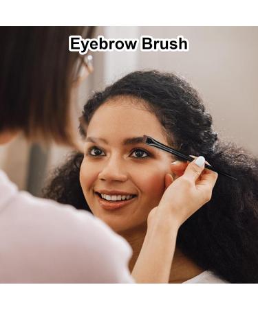 Eyebrow Brushes Thin Eyeliner Brush | Flat Eyeliner Brushes for Precision Makeup Application Fine Angled Ultra Thin Slanted Flat Angle A101 - Buy Online on GoSupps.com