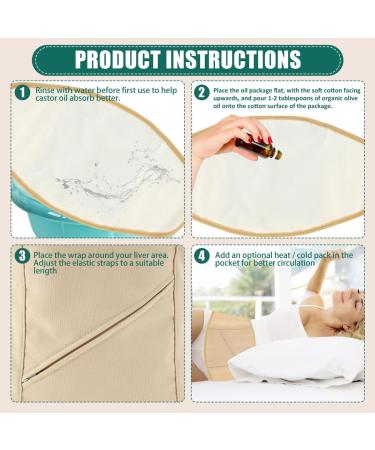 2/3 Pcs Washable Reusable Neck & Waist Essential Oil Pack Set - Pump Rope Hall + Breast Pads (Khaki No. 4) | International Shipping - Buy Online on GoSupps.com