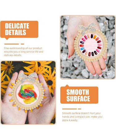 High-Quality Nail Art Display Tray | Pigment Plate & Painting Supplies for Students | International Shipping Available - Buy Online on GoSupps.com
