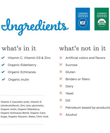 Mommy's Bliss Organic Elderberry Syrup - Immunity Boost 3 fl oz | Natural Wellness - Buy Online on GoSupps.com