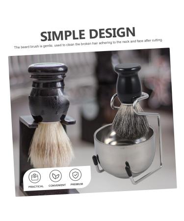 4 Sets Beard Brush Set | Men's Shaving Supplies & Accessories | Multi-use Shaving Tool & Foaming Bowl - Buy Online on GoSupps.com