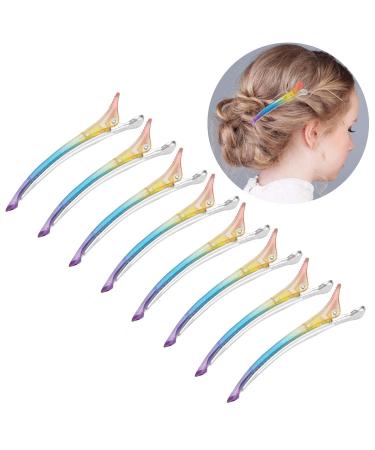 Asixxsix Large Duck Beak Hair Clips - Essential Hairdresser Clips for Women at Home & Salon Use - Buy Online on GoSupps.com