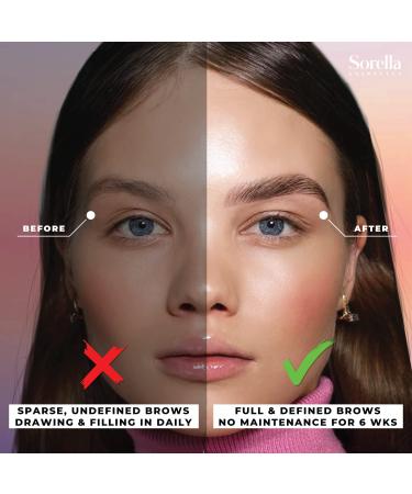 SORELLA COSMETICS Brow Lamination Kit - Professional DIY At-Home Keratin Brow Lift for Fuller, Thicker Brows | Easy, Long-Lasting Results | Includes Instructions & Tools - Buy Online on GoSupps.com