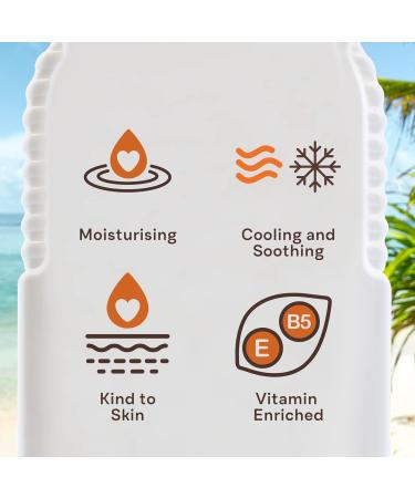 Malibu Soothing After-Sun Spray 200ml - Vitamin Enriched Moisturizer - Buy Online on GoSupps.com
