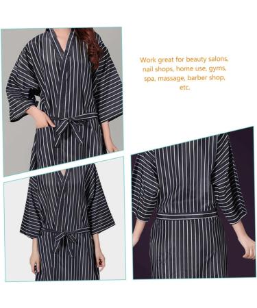 Angoily Men Overalls Tintes para El Professional Hair Dye Cape Professional Styling Cape Hair Salon Cape Unisex Shower Robe Womens Spa Robe Filament Fabric Men and Women Cosmetic Kimono - Buy Online on GoSupps.com