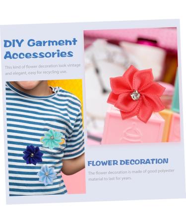 COHEALI 100pcs Hand Sewing Small Flower Rhinestones Hairpin - Buy Online on GoSupps.com