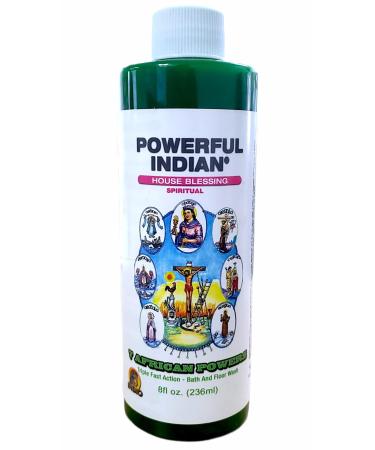 INDIO 7 AFRICAN POWERS- Powerful Indian House Blessing Bath and Floor Wash