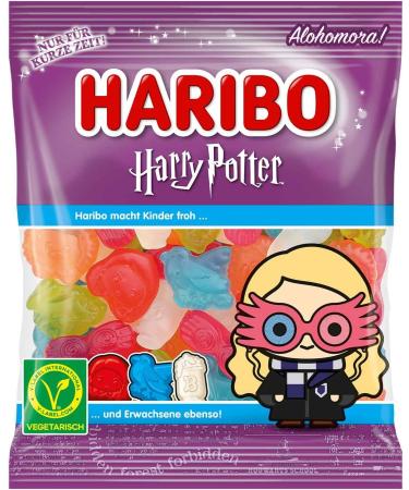  SWEET BUDDIES Harry Hermione Ron Luna & Draco Special Edition 160g Pack of 5 Candy Bags - Mixed Fruit Gum with Golden Snack Talking Hat Hedwig Owl and More - Edition - Buy Online on GoSupps.com