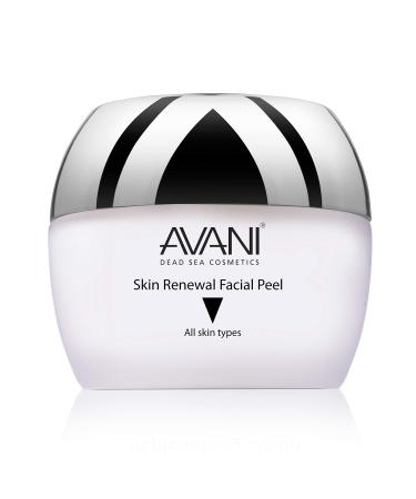 Avani Classics Skin Renewal Facial Peel - Brightening & Anti-Aging Formula - Exfoliating Cream with Vitamin C & E & Dead Sea Mineral - Safe & Gentle 1.7 Ounce (Pack of 1)