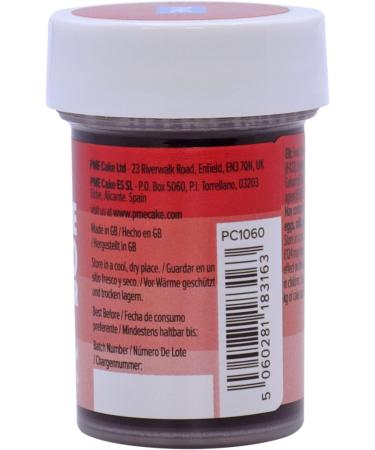 PME Paste Colour Maroon Red 25g - Vibrant Edible Food Coloring (Pack of 1) - Buy Online on GoSupps.com