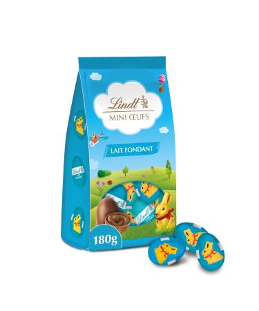 Lindt Sachet Mini Oeufs Lapin Or Lait Fondant 180 g