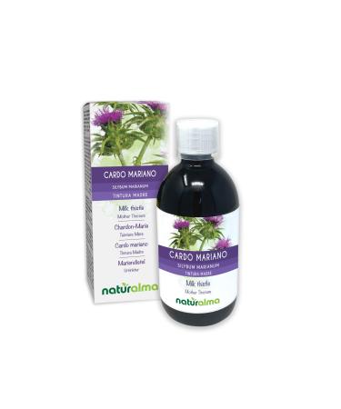 Mary thistle (Silybum Marianum) herb and fruits of non -alcoholic original tincture Natural Ma |Liquid extract drop 500 ml |Dietary supplement |Veganer alcohol -free 500 ml (1 Pack)
