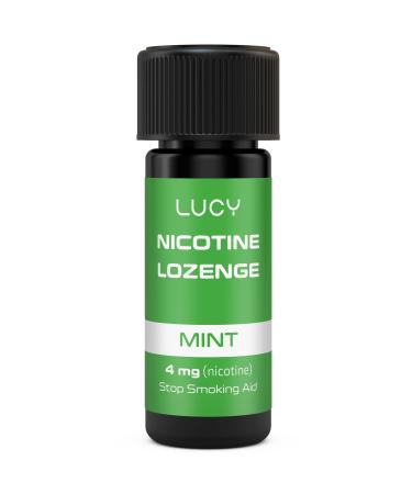 Lucy Nicotine Lozenges 4mg 8 Pack (216 Count, 27 per Bottle), Cleaner Nicotine, Great Taste, Nicotine Alternative, Convenient (Mint)
