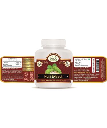 SENTA Capsules - Morinda citrifolia - 500mg Extract - 60 Veg Capsules - Buy Online on GoSupps.com