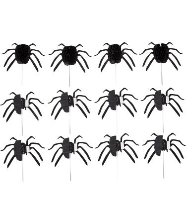 Wilton Cupcake Toppers 12/Pkg-Honeycomb Spiders - Buy Online on GoSupps.com