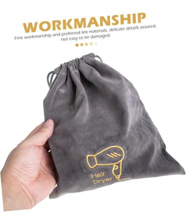 Healeved 2pcs Hair Dryer Bag Hair Dryer Drawstring Bags Multifunctional Bag Hair Dryer Lint Bags Guest Room Supplies Durable Storage Bag Storage Bag for Bathroom Hair Dryer Storage Pouches - Buy Online on GoSupps.com