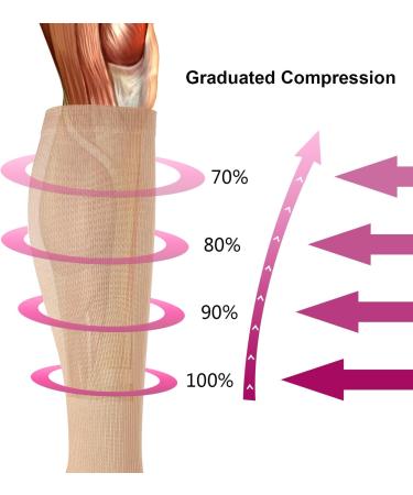 Weekend Peninsula Compression Stockings | 5 Pair Knee Socks for Sports Travel & Pregnancy | Unisex L-XL - Brown - Buy Online on GoSupps.com