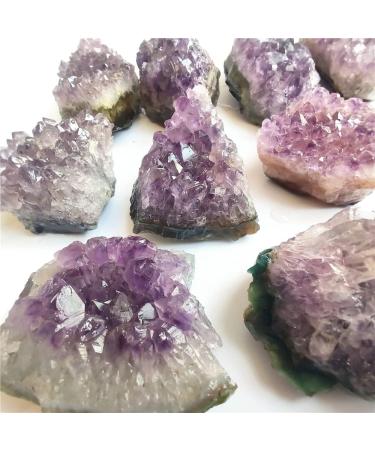Crystal Natural Big Raw Amethyst Quartz Purple Crystal Cluster Stones Specimen Home Decoration Crafts Amethyst Cluster Ornament Suitable for Home Office Decoration FZUGEDRLI (Size : 200-240g) - Buy Online on GoSupps.com
