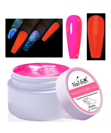 Nailgil Solid Building Gel Nail Polish Solid Nail Gel Pink (4)