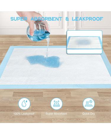 Europapa 30x Suction Incontinence Pad - 60x90cm Waterproof Bed Pad for Adults & Children Disposable Hygiene Protection - 1 Pack - Buy Online on GoSupps.com