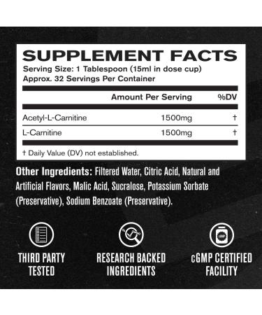 Jacked Factory Liquid L-Carnitine 3000 L Carnitine Supplement for Men & Women - Supports Metabolism Body Recomposition Cellular Energy & Athletic Performance - 32 Servings Sour Pink Lemonade 16 Fl Oz (Pack of 1) - Buy Online on GoSupps.com