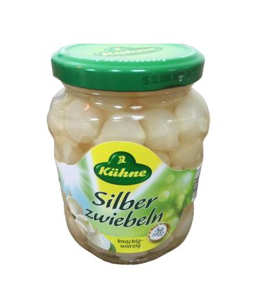 K hne Pearl Onions in Spicy Infusion 6-Pack (6x330g Glass) | Perfect for Gourmet Dishes | International Shipping Available - Buy Online on GoSupps.com