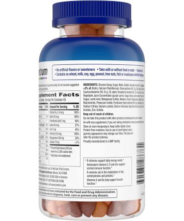 abseits Multigummies Men's Multivitamin Assorted Fruit Gummies 170 Ct - Buy Online on GoSupps.com
