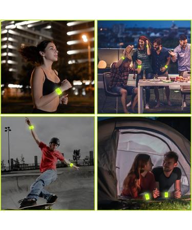 12PC Awroutdoor Reflective Safety Tapes for Kids Bags Strollers & Cyclists | High Visibility Reflectors for Outdoor Activities - Buy Online on GoSupps.com