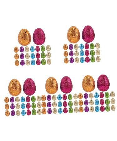 NUOBESTY 150 Pcs Chocolate Candy Box Basket Decor Easter Party Supply Easter Party Favors Supplies Filler Egg 5.5x4.5cmx5pcs As Shownx5pcs