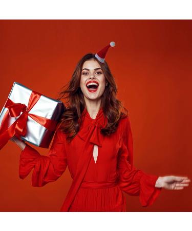 Lurrose 10pcs Mini Christmas Santa Hat Hair Clips - Perfect for Kids & Adults | Festive Hairpins for Holiday Style - Buy Online on GoSupps.com