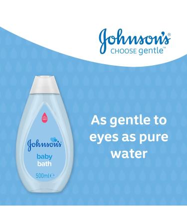 Johnson's Baby Bubble Bath 500ml - Gentle & Mild for Sensitive Skin | Daily Use - Buy Online on GoSupps.com