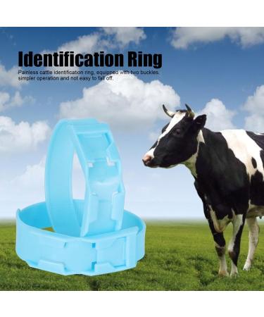 Restokki Cattle Identification Rings - 10 Plastic Cow Marking Bands for Agricultural Use | Beef Ribbons & Accessories - Buy Online on GoSupps.com