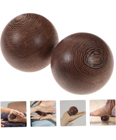 Corhad Solid Wood Massage Balls - Hand Massage Devices for Stress Relief & Meditation | Premium Lacrosse Fitness Balls - Buy Online on GoSupps.com