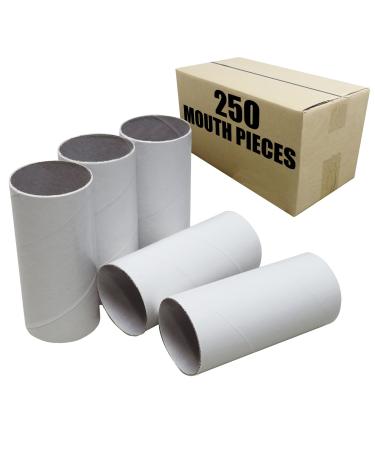 Standard 2-way mouthpieces disposable carton for peak expiratory flow meters 250 pieces