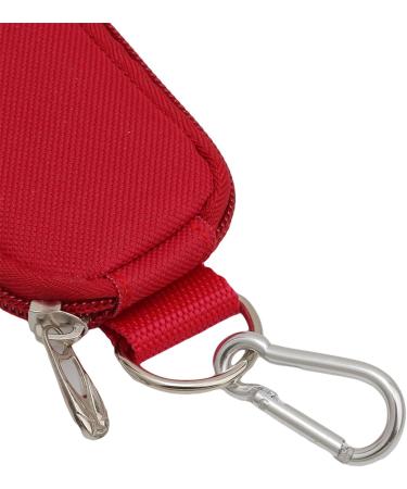Coms Waterproof Hard Shell Essential Oil Bag - 10 Bottle Carrier for 2ml & 3ml - Travel & Home Storage - Fragrant Cosmetic Holder - Red - Buy Online on GoSupps.com