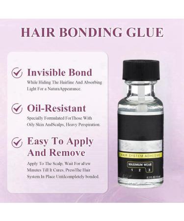 Wig Bonding Adhesive Wig Adhesive Glue Strong Wig Glue Wig Adhesive & Hair Extension Glue Hair Bonding Glue Strong Hold Invisible Wig Glue Hair Glue For Wigs Waterproof Lace Front Wig Wig Glue - Buy Online on GoSupps.com