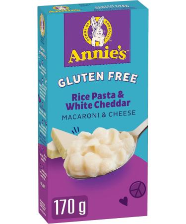 Annie s Homegrown Gluten Free Rice Pasta & Cheddar Macaroni & Cheese 170 Gram (Imported from Canada) & Gluten Free Rice Pasta & White Cheddar Macaroni & Cheese 170 Grams - Buy Online on GoSupps.com