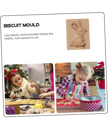 Ciieeo 2 Pcs Biscuit Mold Kitchen Supply Non- Stick Tart Chinese Biscuit Cupcake Kitchen Cookie Dessert Creative Cookie Mold Muffin Pudding Crystal Donut Candy Modeling Log 16X12X2CMx2pcs As Shownx2pcs - Buy Online on GoSupps.com