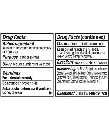 Degree Cool Rush 0.5oz Travel Size Antiperspirant Deodorant (Pack of 3) - Buy Online on GoSupps.com