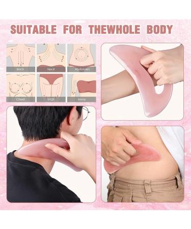 Buy Large Gua Sha Massage Device with Handle | Full Body Gua Sha for Cellulite Muscle Relaxation & Pain Relief - International Shipping - Buy Online on GoSupps.com
