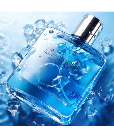 Scent House Men's Cologne Aromatic Aquatic Eau De Parfum Long-Lasting Fragrance for Travel Ideal Gift for Men With Lemon Jasmine Nutmeg Amber and Musk Notes Cedar & Patchouli Body Spray - Buy Online on GoSupps.com